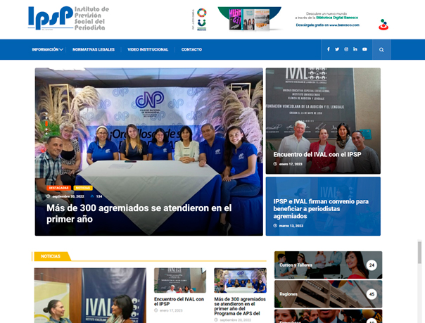 paginas web en caracas venezuela
